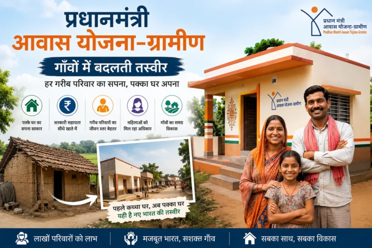 Pradhan Mantri Awaas Yojana–Gramin गाँवों में बदलती तस्वीर